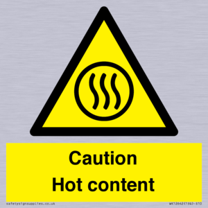 Caution Hot content